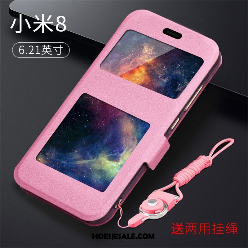Xiaomi Mi 8 Hoesje Hoes Bescherming Roze Mini Trend Online
