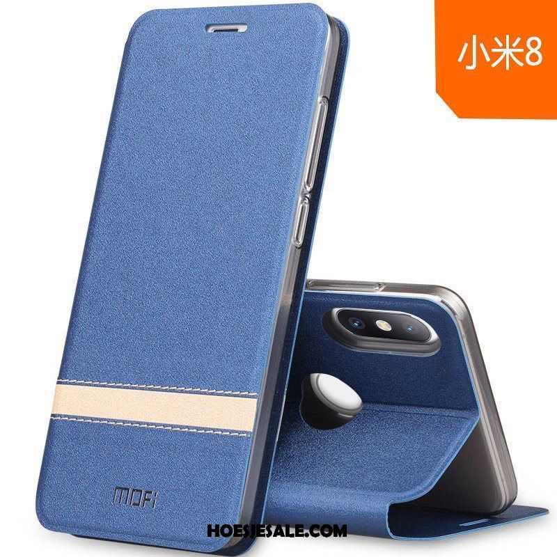 Xiaomi Mi 8 Hoesje Hoes Clamshell Schrobben Bescherming Zacht Sale