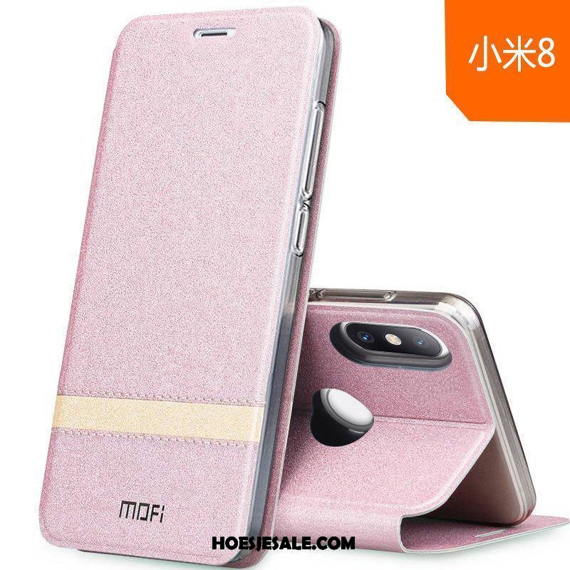 Xiaomi Mi 8 Hoesje Hoes Clamshell Schrobben Bescherming Zacht Sale