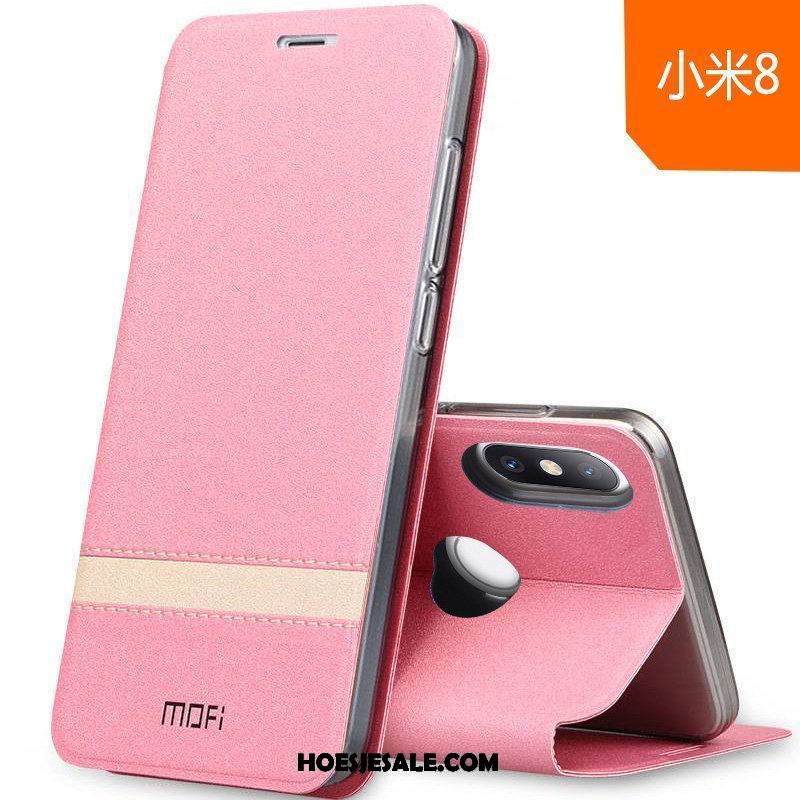 Xiaomi Mi 8 Hoesje Hoes Clamshell Schrobben Bescherming Zacht Sale