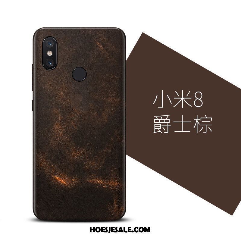 Xiaomi Mi 8 Hoesje Hoes Net Red Mobiele Telefoon Mini Leren Etui Kopen