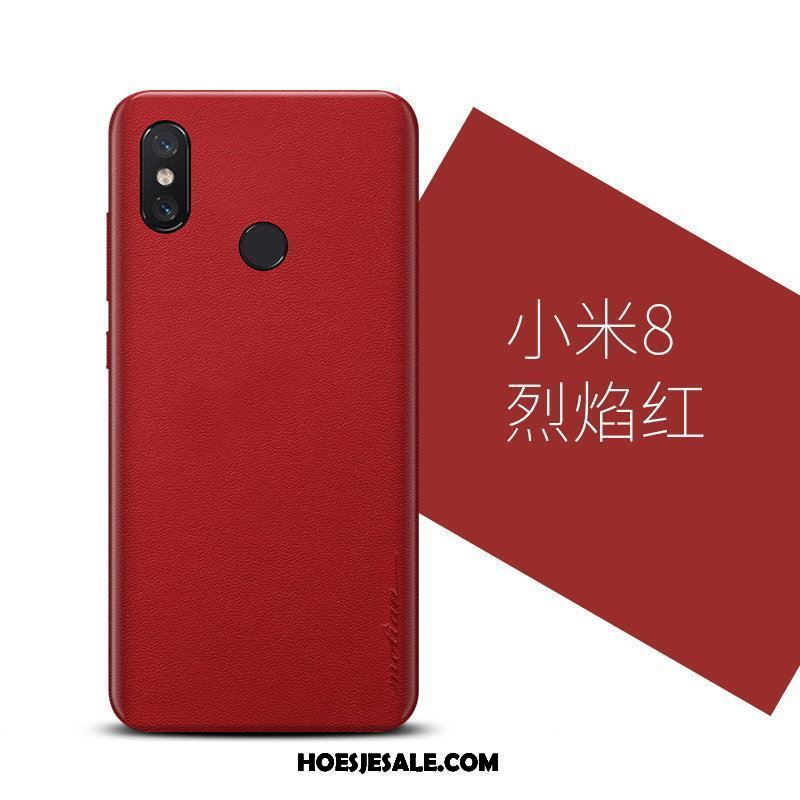 Xiaomi Mi 8 Hoesje Hoes Net Red Mobiele Telefoon Mini Leren Etui Kopen