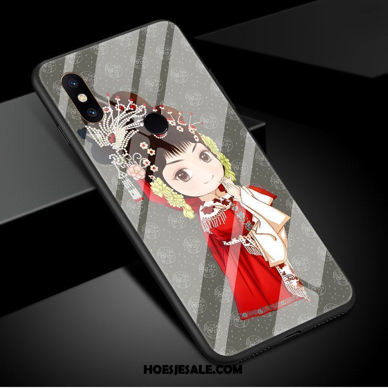 Xiaomi Mi 8 Hoesje Mini Chinese Stijl Mobiele Telefoon Peking Opera Spiegel Kopen