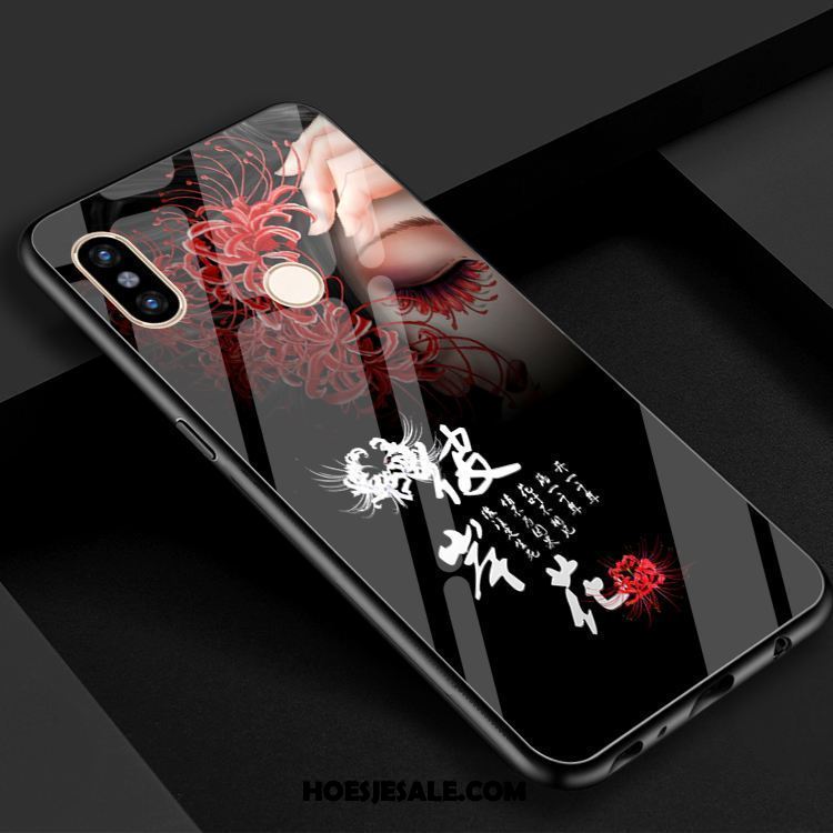 Xiaomi Mi 8 Hoesje Mini Wit Mobiele Telefoon Bloemen Rood Online