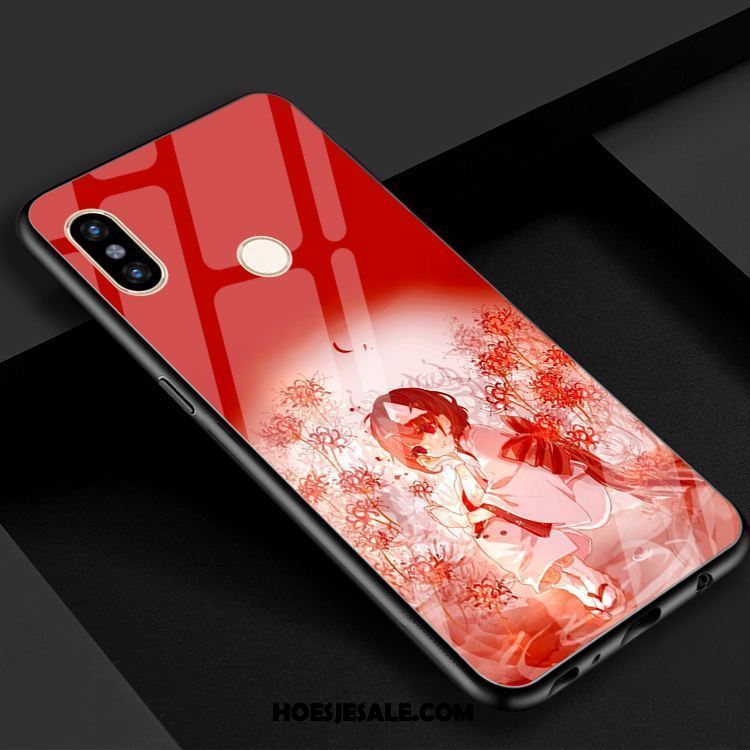 Xiaomi Mi 8 Hoesje Mini Wit Mobiele Telefoon Bloemen Rood Online