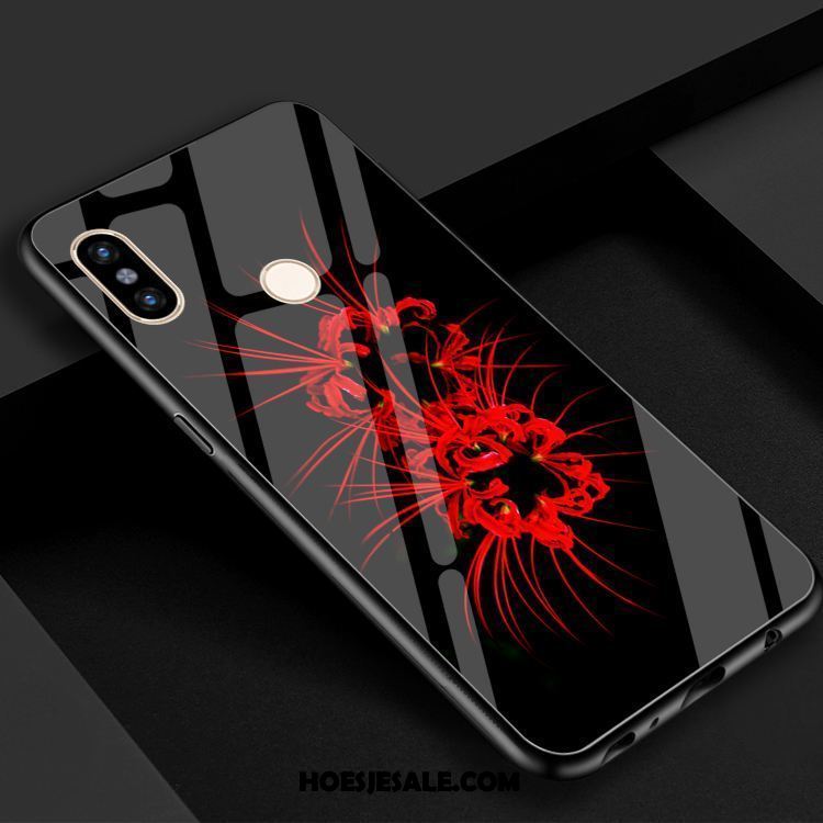 Xiaomi Mi 8 Hoesje Mini Wit Mobiele Telefoon Bloemen Rood Online