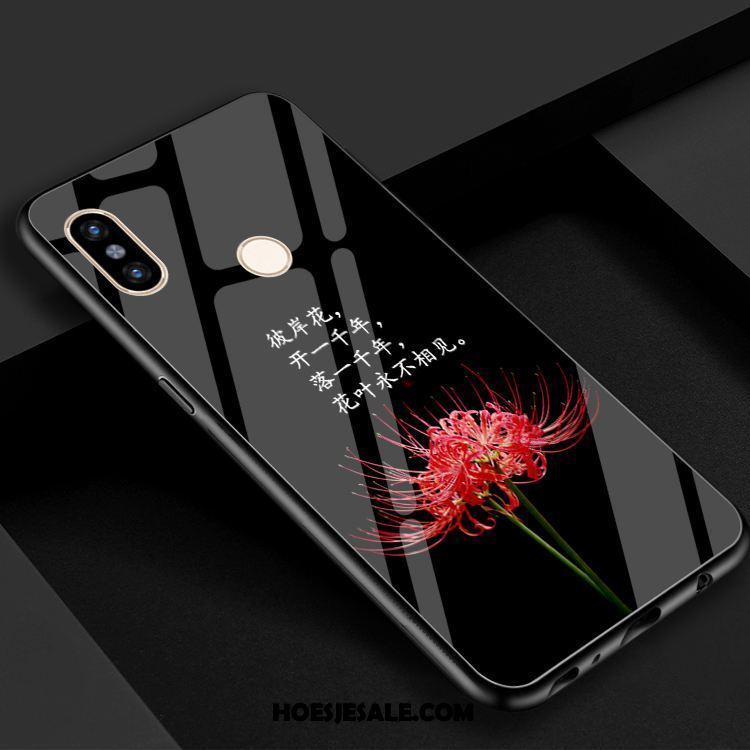 Xiaomi Mi 8 Hoesje Mini Wit Mobiele Telefoon Bloemen Rood Online