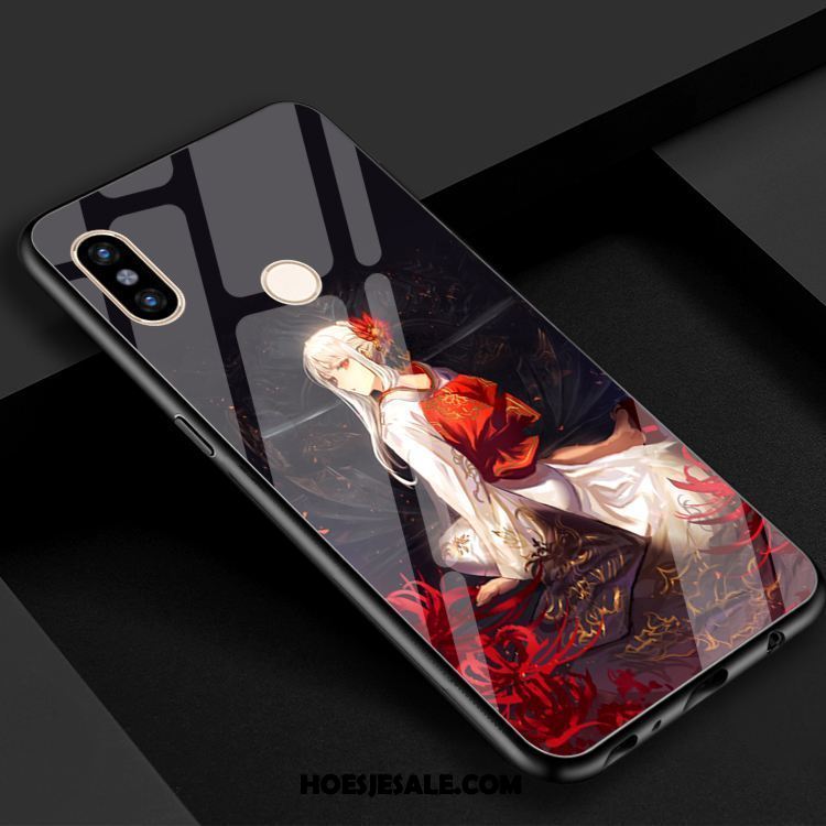 Xiaomi Mi 8 Hoesje Mini Wit Mobiele Telefoon Bloemen Rood Online