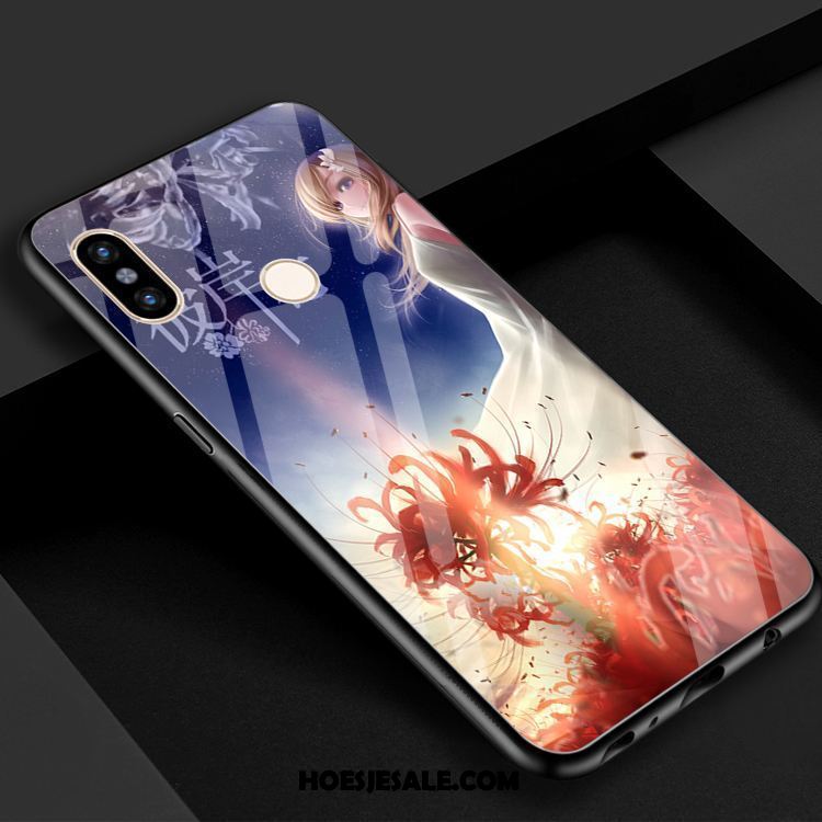 Xiaomi Mi 8 Hoesje Mini Wit Mobiele Telefoon Bloemen Rood Online