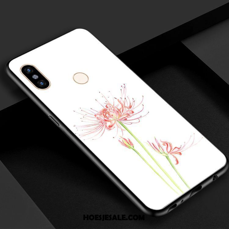 Xiaomi Mi 8 Hoesje Mini Wit Mobiele Telefoon Bloemen Rood Online