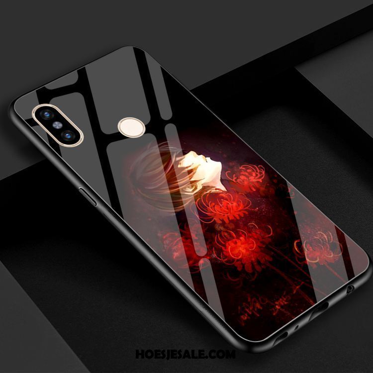 Xiaomi Mi 8 Hoesje Mini Wit Mobiele Telefoon Bloemen Rood Online