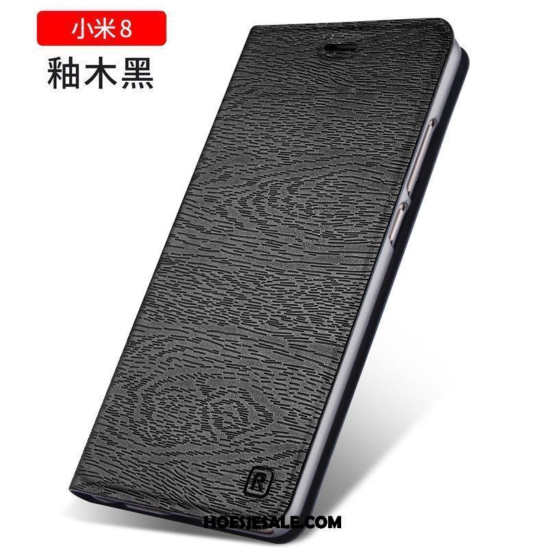 Xiaomi Mi 8 Hoesje Mobiele Telefoon Bescherming Blauw Leren Etui Anti-fall Kopen