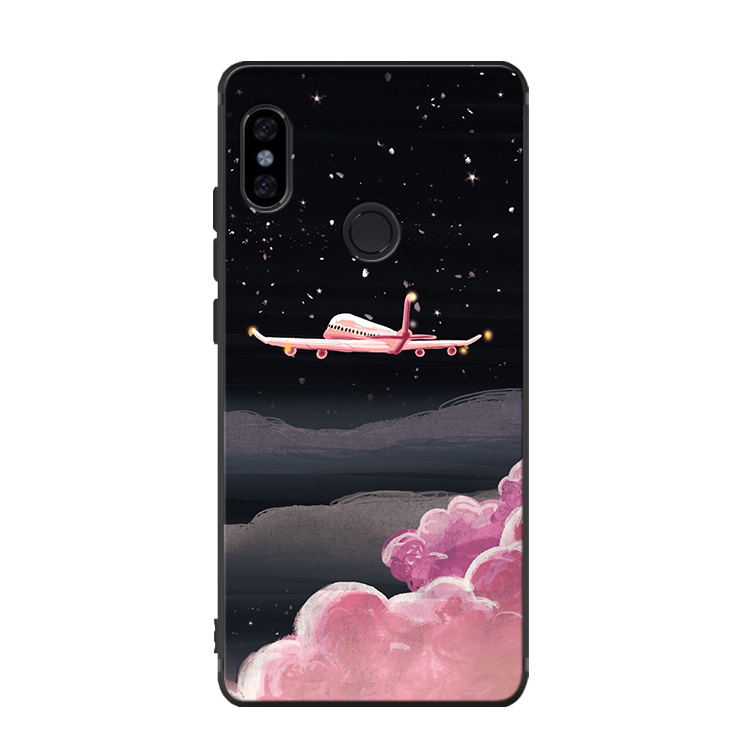 Xiaomi Mi 8 Hoesje Mobiele Telefoon Bescherming Rood Anti-fall Zwart Goedkoop