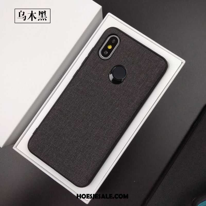 Xiaomi Mi 8 Hoesje Mobiele Telefoon Original Siliconen Blauw Patroon Goedkoop