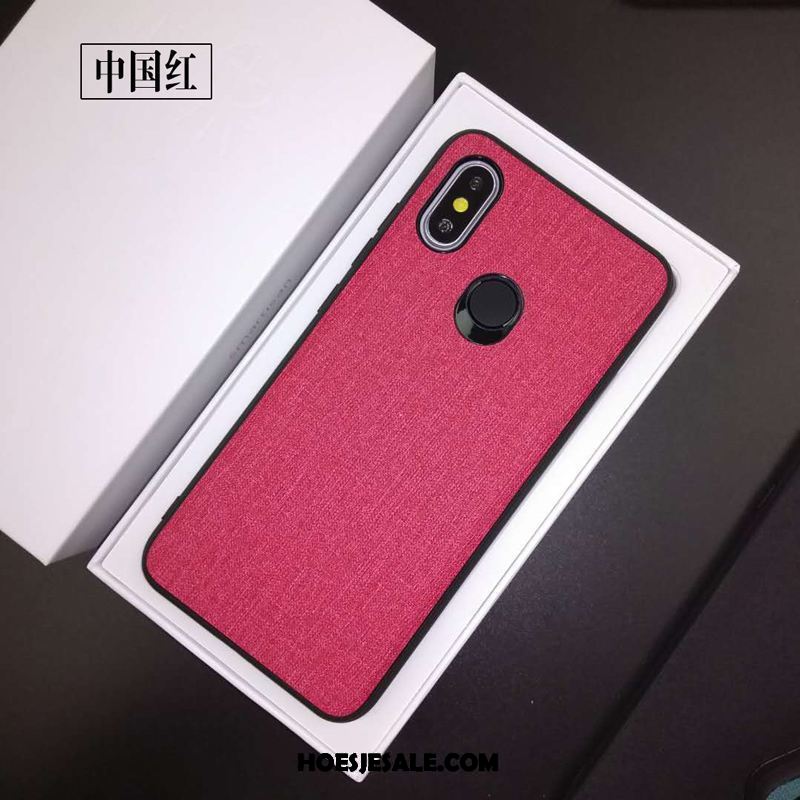 Xiaomi Mi 8 Hoesje Mobiele Telefoon Original Siliconen Blauw Patroon Goedkoop