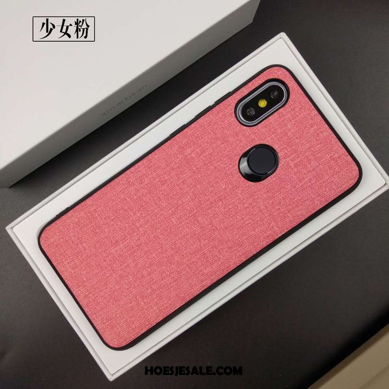 Xiaomi Mi 8 Hoesje Mobiele Telefoon Original Siliconen Blauw Patroon Goedkoop