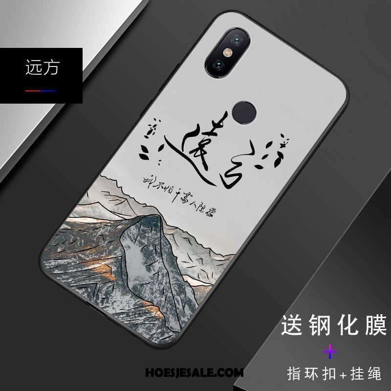 Xiaomi Mi 8 Hoesje Scheppend Anti-fall Hoes Siliconen Zacht Online