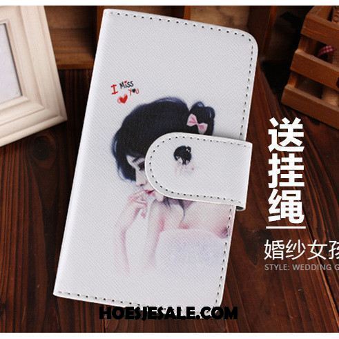 Xiaomi Mi 8 Hoesje Scheppend Hanger Clamshell Leren Etui Spotprent
