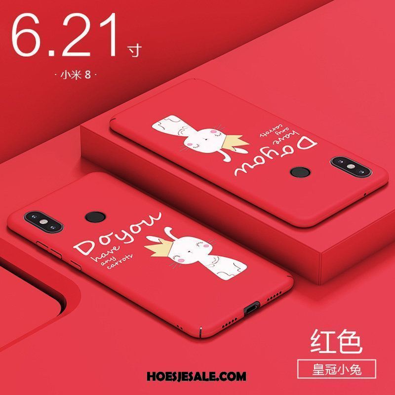 Xiaomi Mi 8 Hoesje Scheppend Roze Plastic Bescherming Persoonlijk Kopen