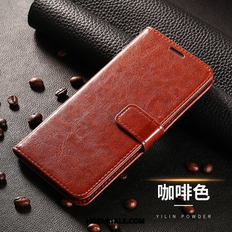 Xiaomi Mi 8 Hoesje Siliconen Hoes Rood Eenvoudige Trendy Merk Winkel