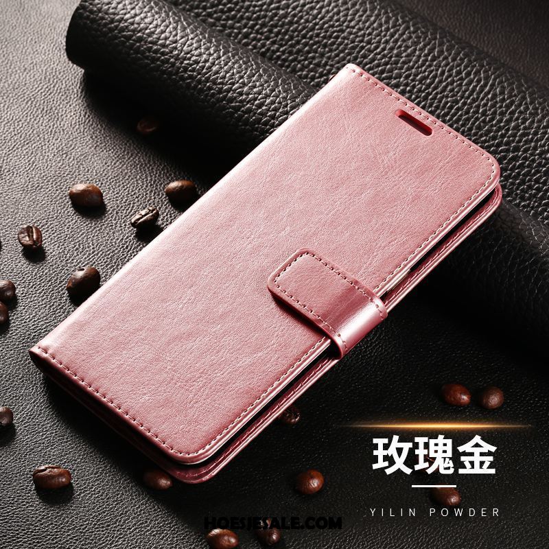 Xiaomi Mi 8 Hoesje Siliconen Hoes Rood Eenvoudige Trendy Merk Winkel