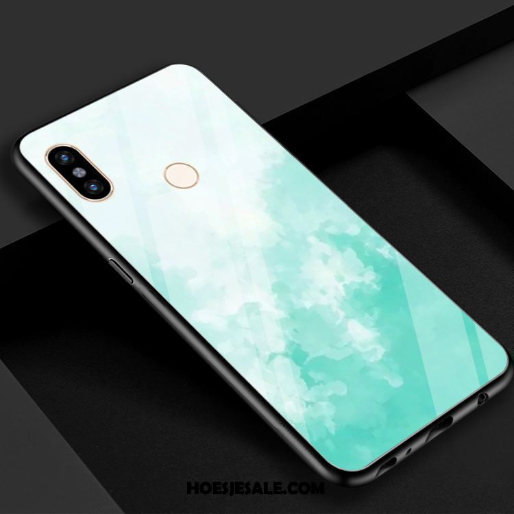 Xiaomi Mi 8 Hoesje Spiegel Gehard Glas Verloop Groen Mini Kopen