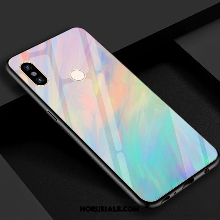 Xiaomi Mi 8 Hoesje Spiegel Gehard Glas Verloop Groen Mini Kopen