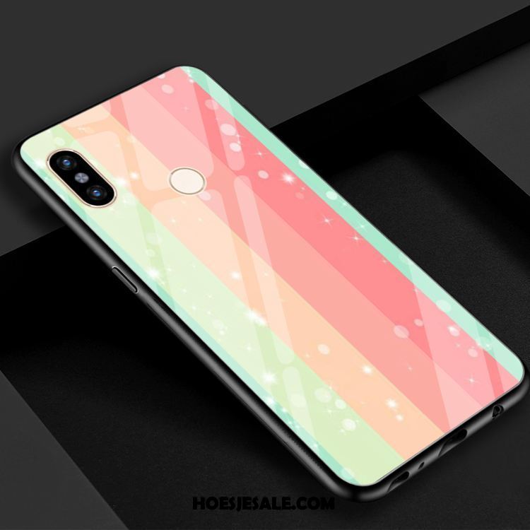 Xiaomi Mi 8 Hoesje Spiegel Gehard Glas Verloop Groen Mini Kopen