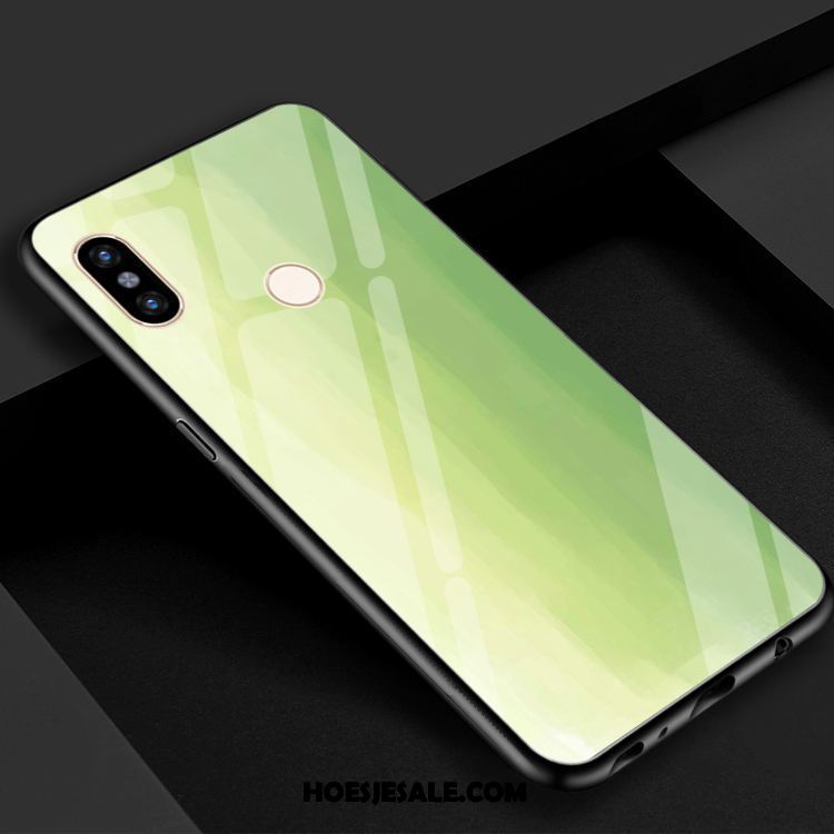 Xiaomi Mi 8 Hoesje Spiegel Gehard Glas Verloop Groen Mini Kopen