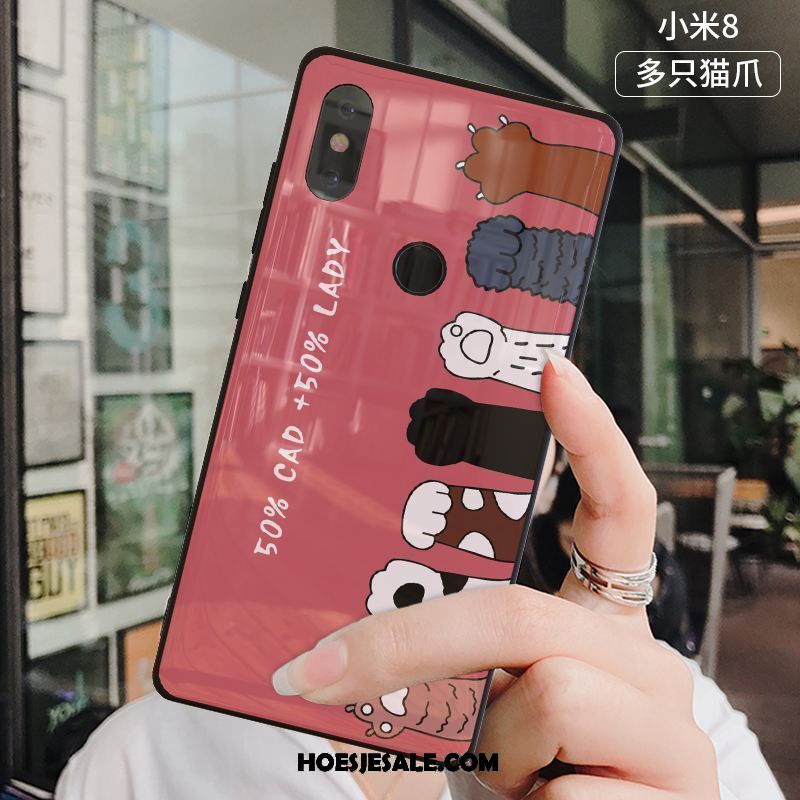 Xiaomi Mi 8 Hoesje Trend Anti-fall Mini Mobiele Telefoon Siliconen