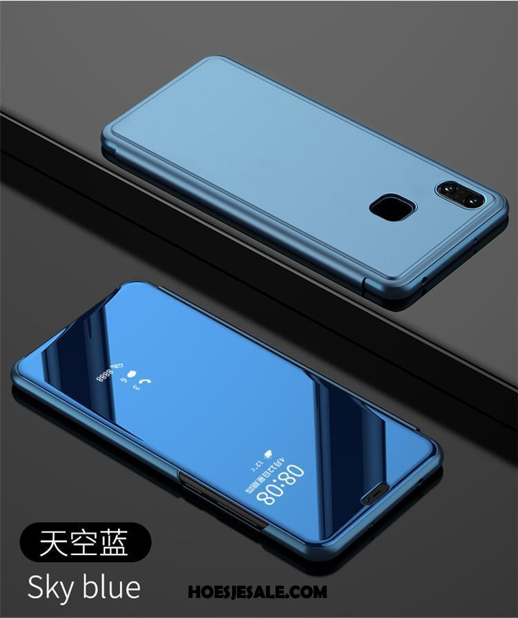 Xiaomi Mi 8 Hoesje Trend Clamshell Hoes Bescherming Purper Online