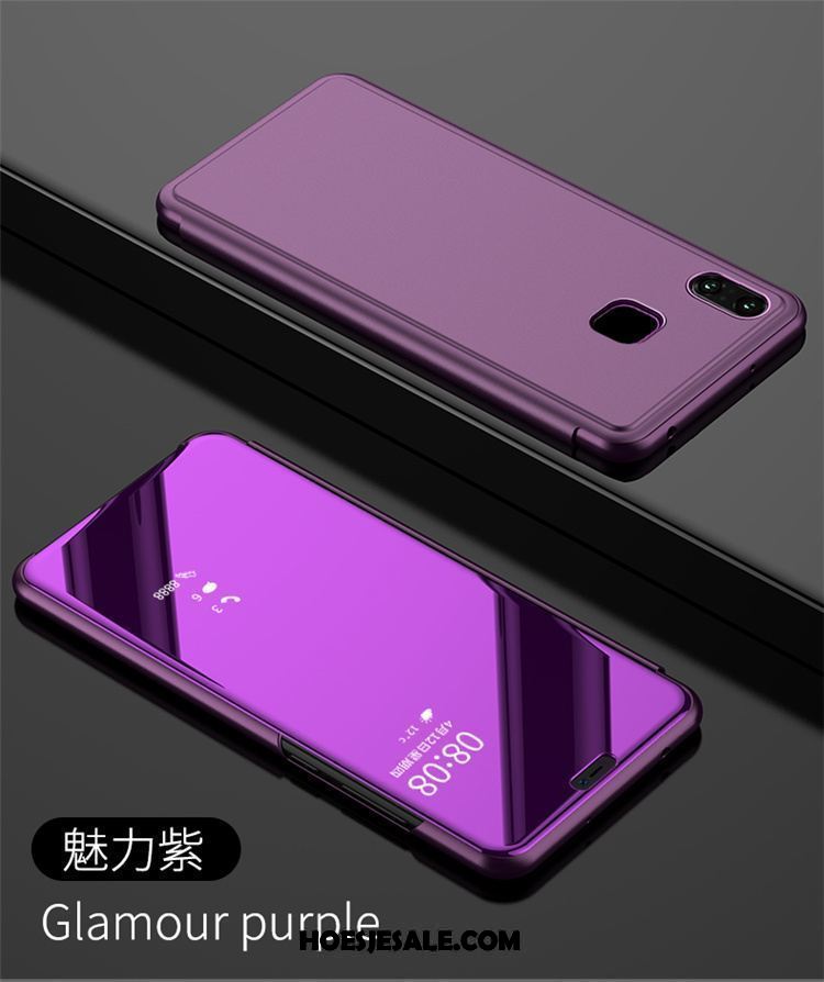 Xiaomi Mi 8 Hoesje Trend Clamshell Hoes Bescherming Purper Online