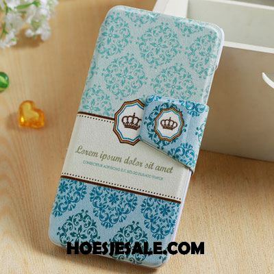 Xiaomi Mi 8 Lite Hoesje All Inclusive Blauw Zacht Leren Etui Hoes Korting