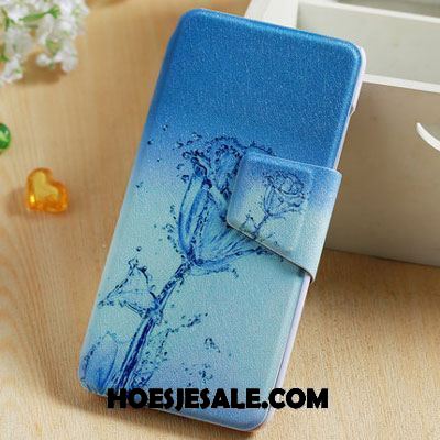 Xiaomi Mi 8 Lite Hoesje All Inclusive Blauw Zacht Leren Etui Hoes Korting