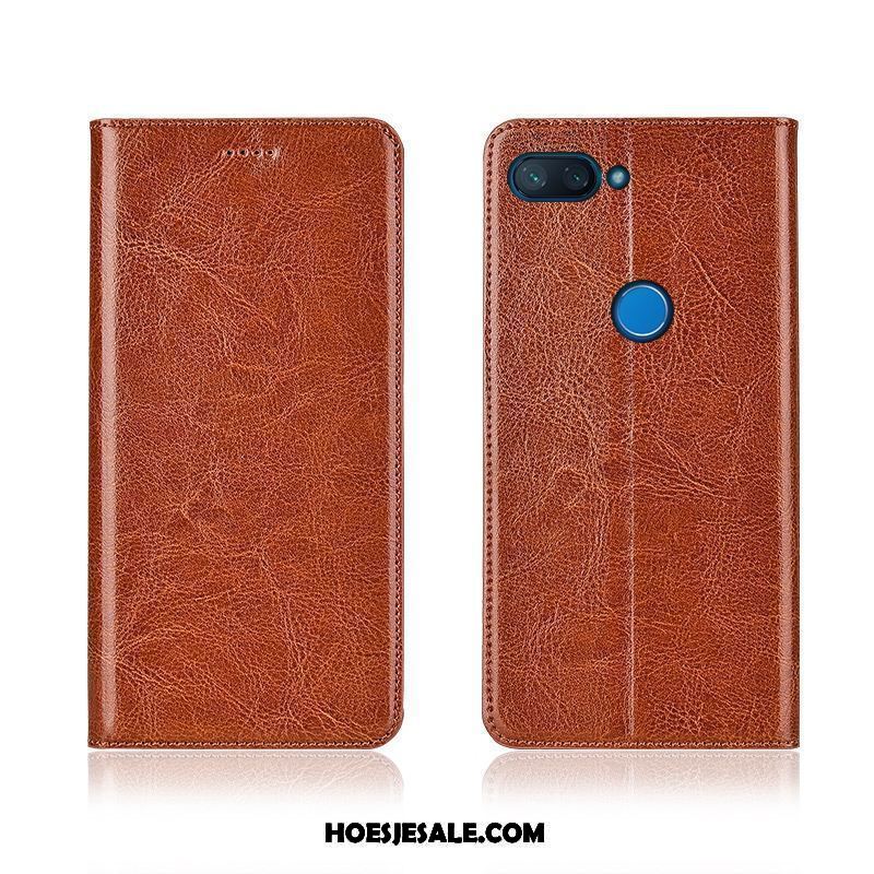 Xiaomi Mi 8 Lite Hoesje All Inclusive Zacht Nieuw Patroon Leren Etui Goedkoop