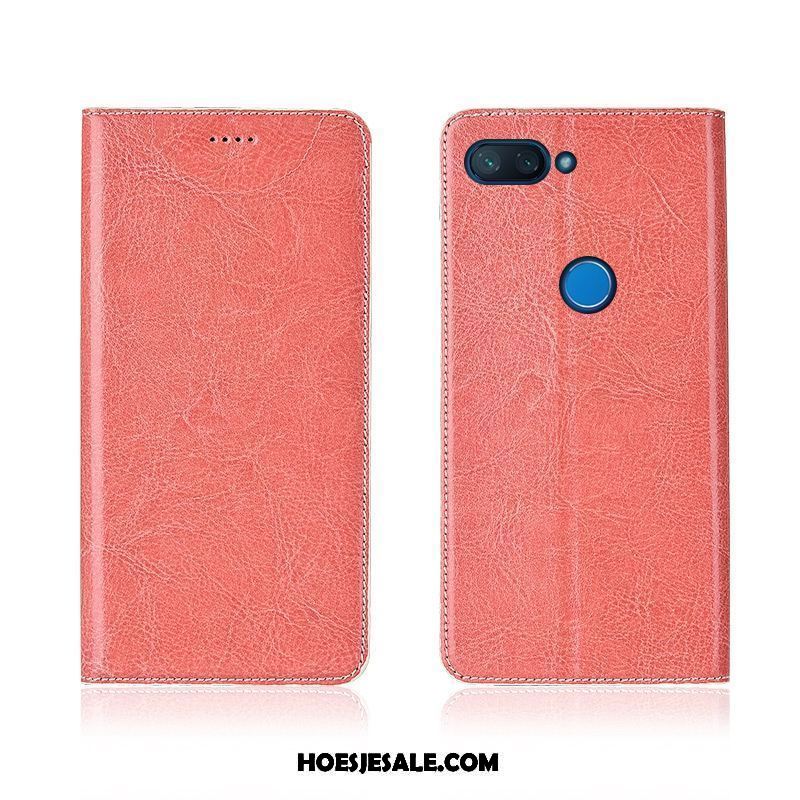 Xiaomi Mi 8 Lite Hoesje All Inclusive Zacht Nieuw Patroon Leren Etui Goedkoop