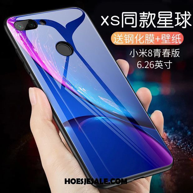 Xiaomi Mi 8 Lite Hoesje Anti-fall Hoes All Inclusive Nieuw Zwart Sale