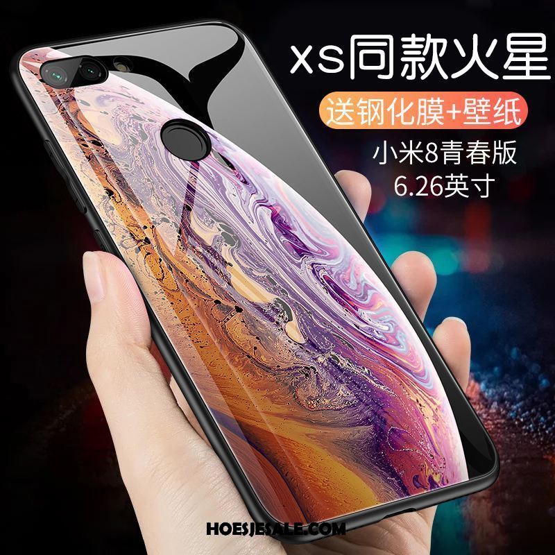 Xiaomi Mi 8 Lite Hoesje Anti-fall Hoes All Inclusive Nieuw Zwart Sale