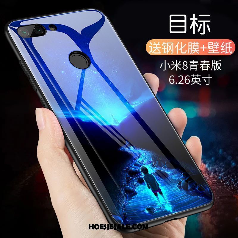 Xiaomi Mi 8 Lite Hoesje Anti-fall Hoes All Inclusive Nieuw Zwart Sale