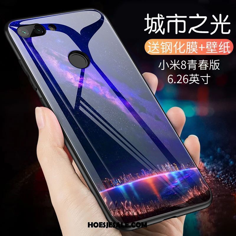 Xiaomi Mi 8 Lite Hoesje Anti-fall Hoes All Inclusive Nieuw Zwart Sale