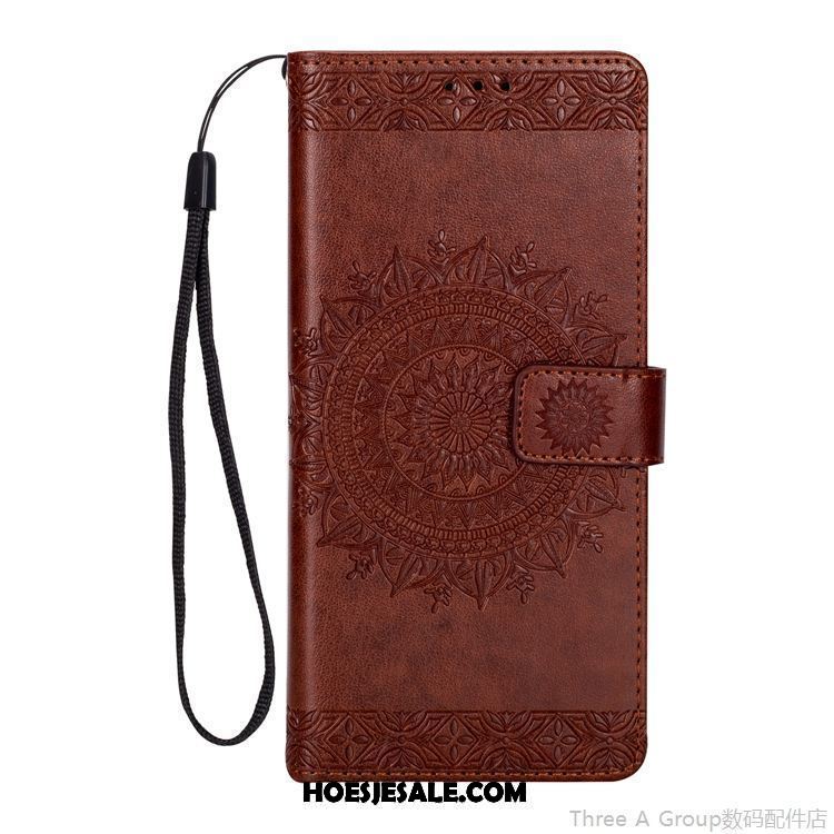 Xiaomi Mi 8 Lite Hoesje Hanger Hoes Portemonnee Mobiele Telefoon Folio Goedkoop