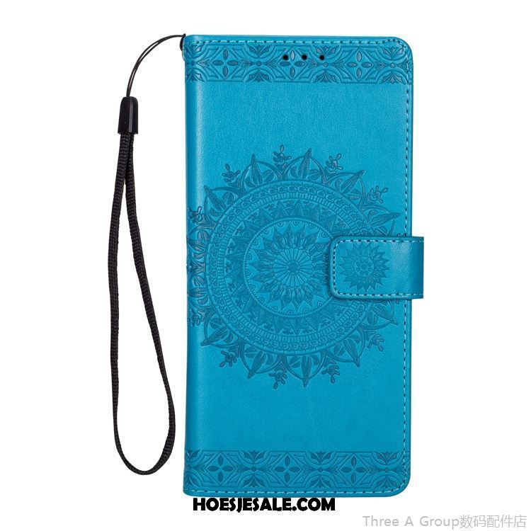 Xiaomi Mi 8 Lite Hoesje Hanger Hoes Portemonnee Mobiele Telefoon Folio Goedkoop