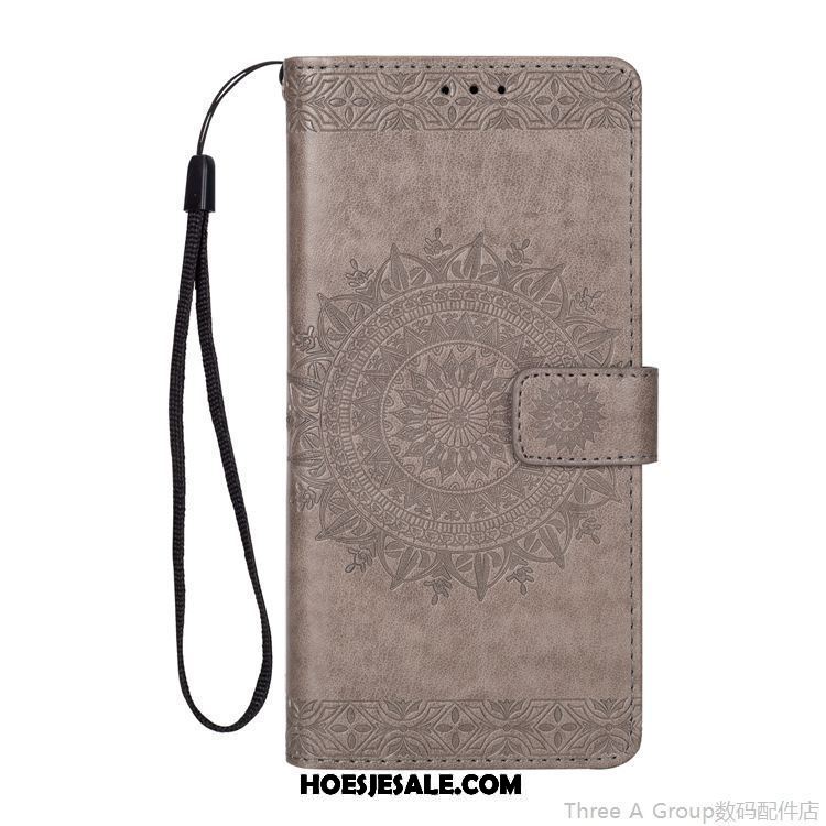 Xiaomi Mi 8 Lite Hoesje Hanger Hoes Portemonnee Mobiele Telefoon Folio Goedkoop