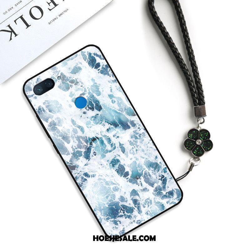 Xiaomi Mi 8 Lite Hoesje Hoes Kunst Trend Patroon Grote Online