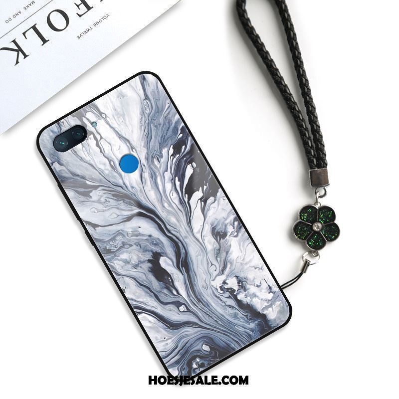 Xiaomi Mi 8 Lite Hoesje Hoes Kunst Trend Patroon Grote Online