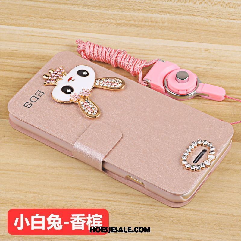 Xiaomi Mi 8 Lite Hoesje Hoes Mini Leren Etui Rood Folio Kopen