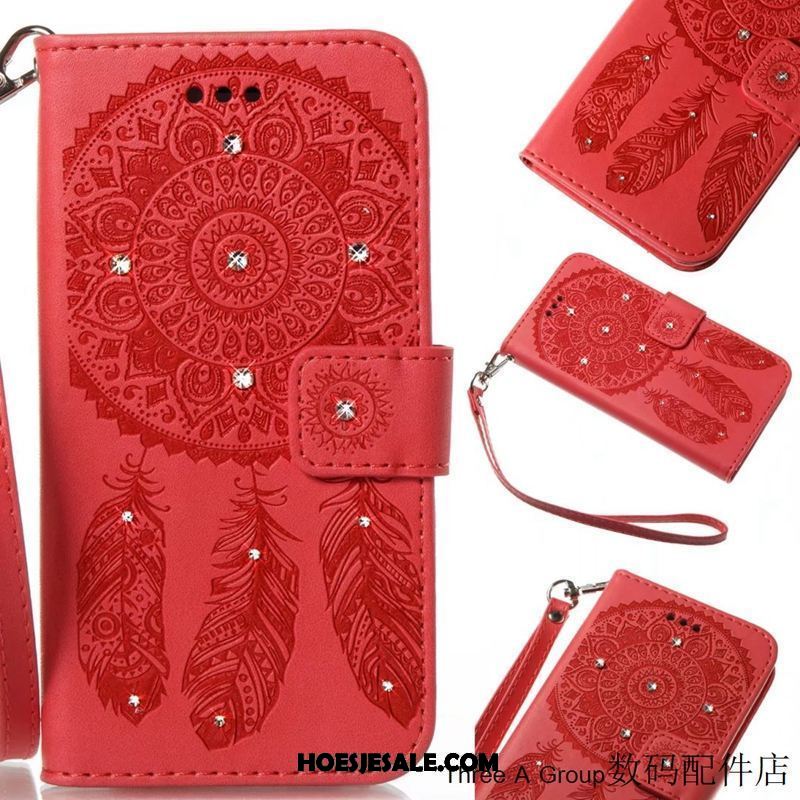 Xiaomi Mi 8 Lite Hoesje Kaart Hoes Hanger Met Strass Clamshell Aanbiedingen