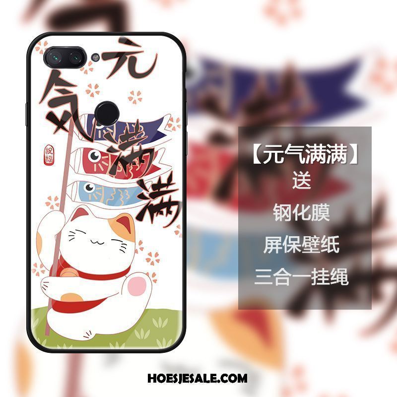 Xiaomi Mi 8 Lite Hoesje Kat Mini Scheppend Jeugd Nieuw Sale