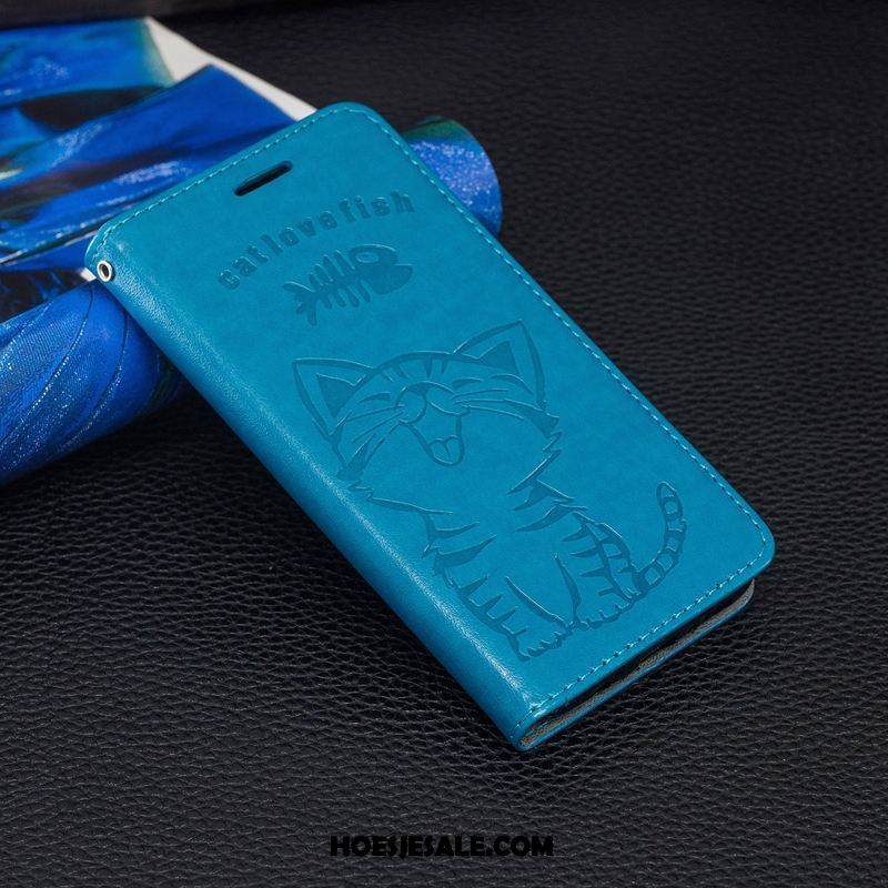 Xiaomi Mi 8 Lite Hoesje Kat Roze Anti-fall Mobiele Telefoon Hanger Kopen