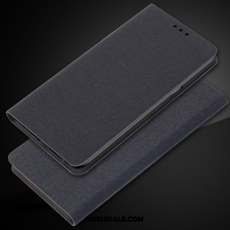 Xiaomi Mi 8 Lite Hoesje Leren Etui Jeugd Clamshell Mobiele Telefoon Geel Goedkoop